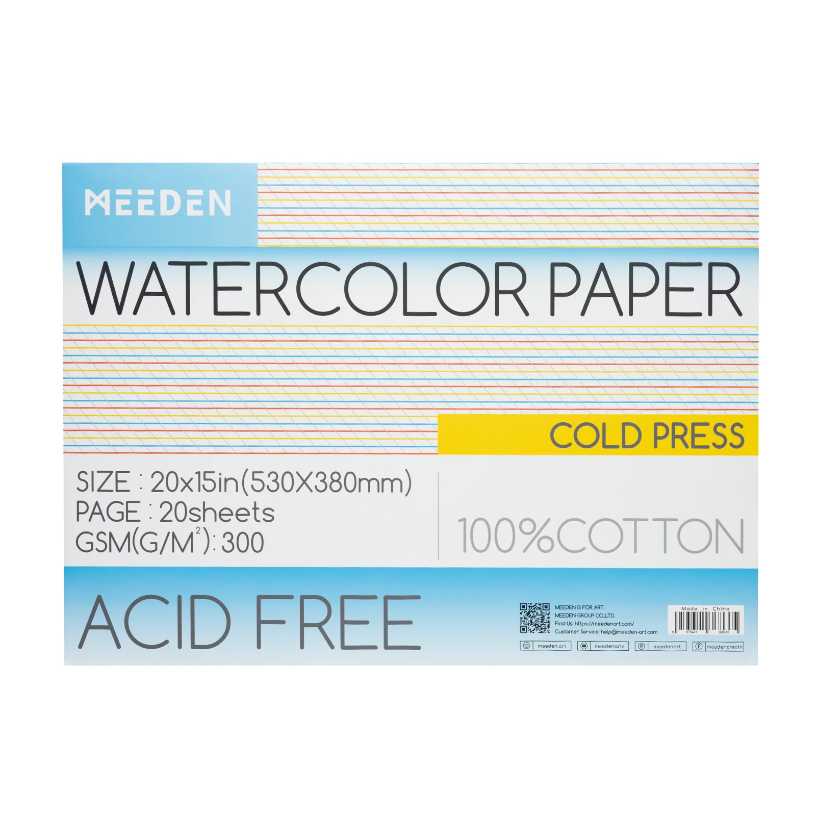 MEEDEN Watercolor Paper Pad - Image 15