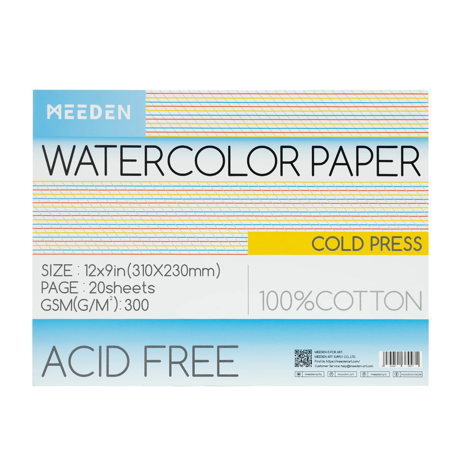 MEEDEN Watercolor Paper Pad - Image 16