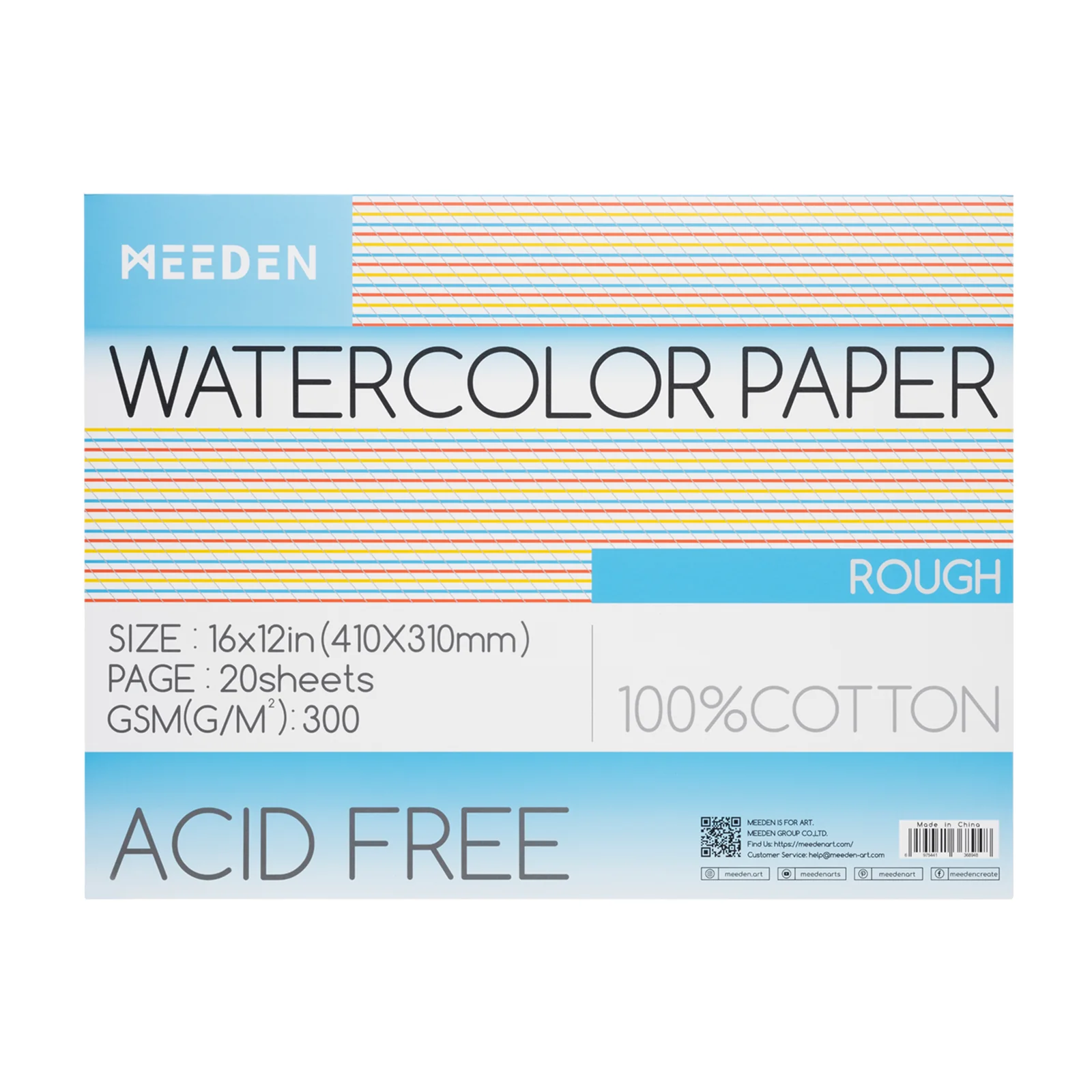 MEEDEN Watercolor Paper Pad - Image 9