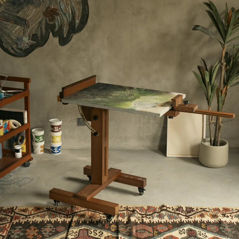 MEEDEN Extra Large Adjustable Artist Easel Stand, Walnut-DHJ-11 - Image 3