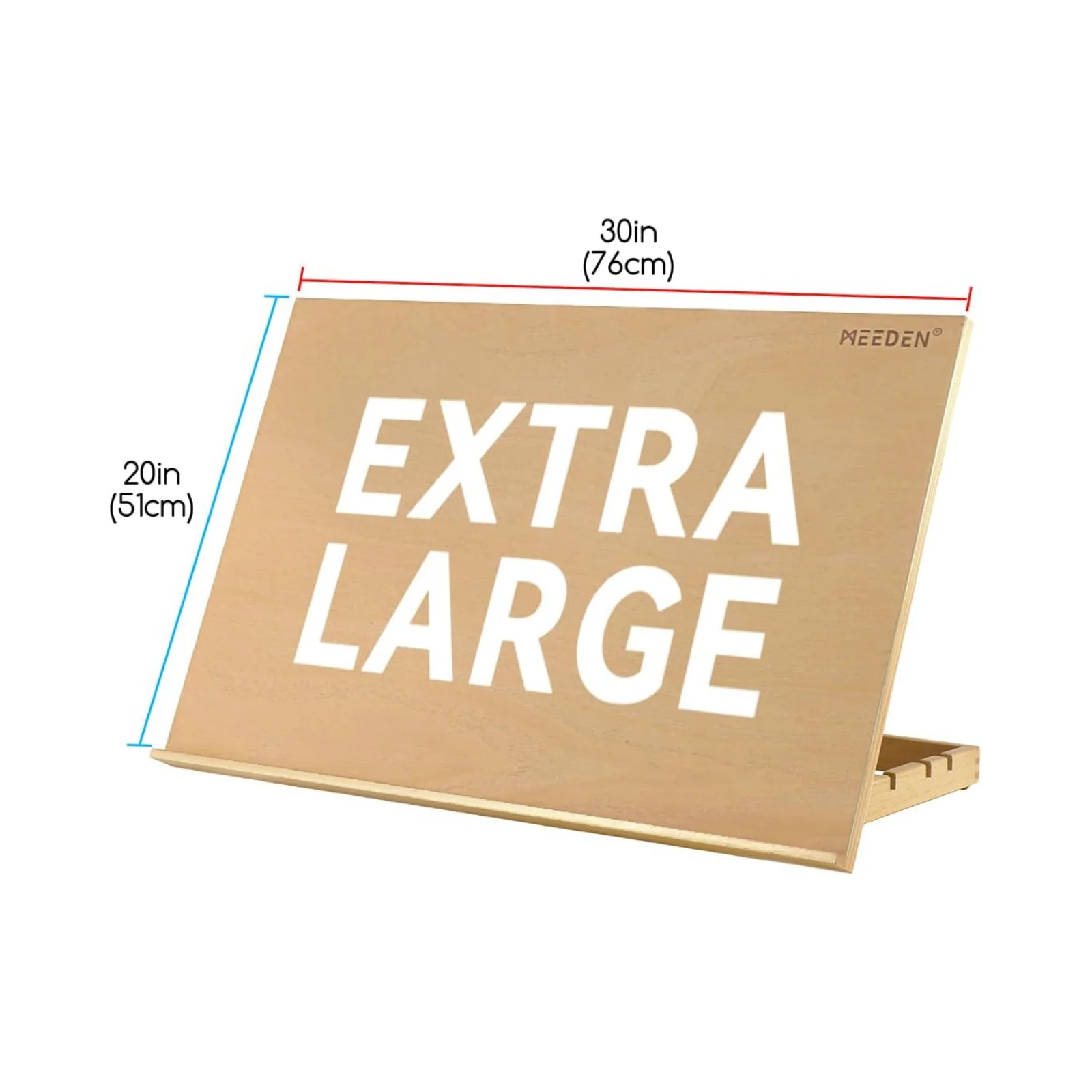 MEEDEN Extra Large Desk Easel - Beechwood - Image 10