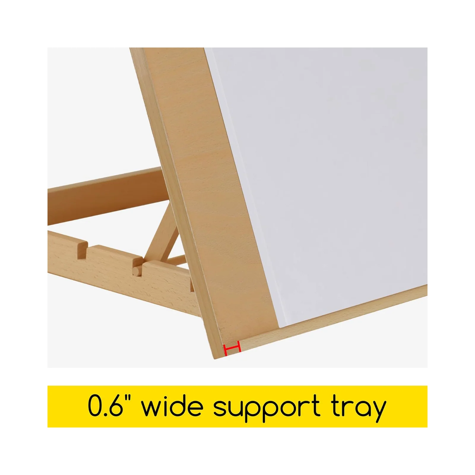 MEEDEN Extra Large Desk Easel - Beechwood - Image 8
