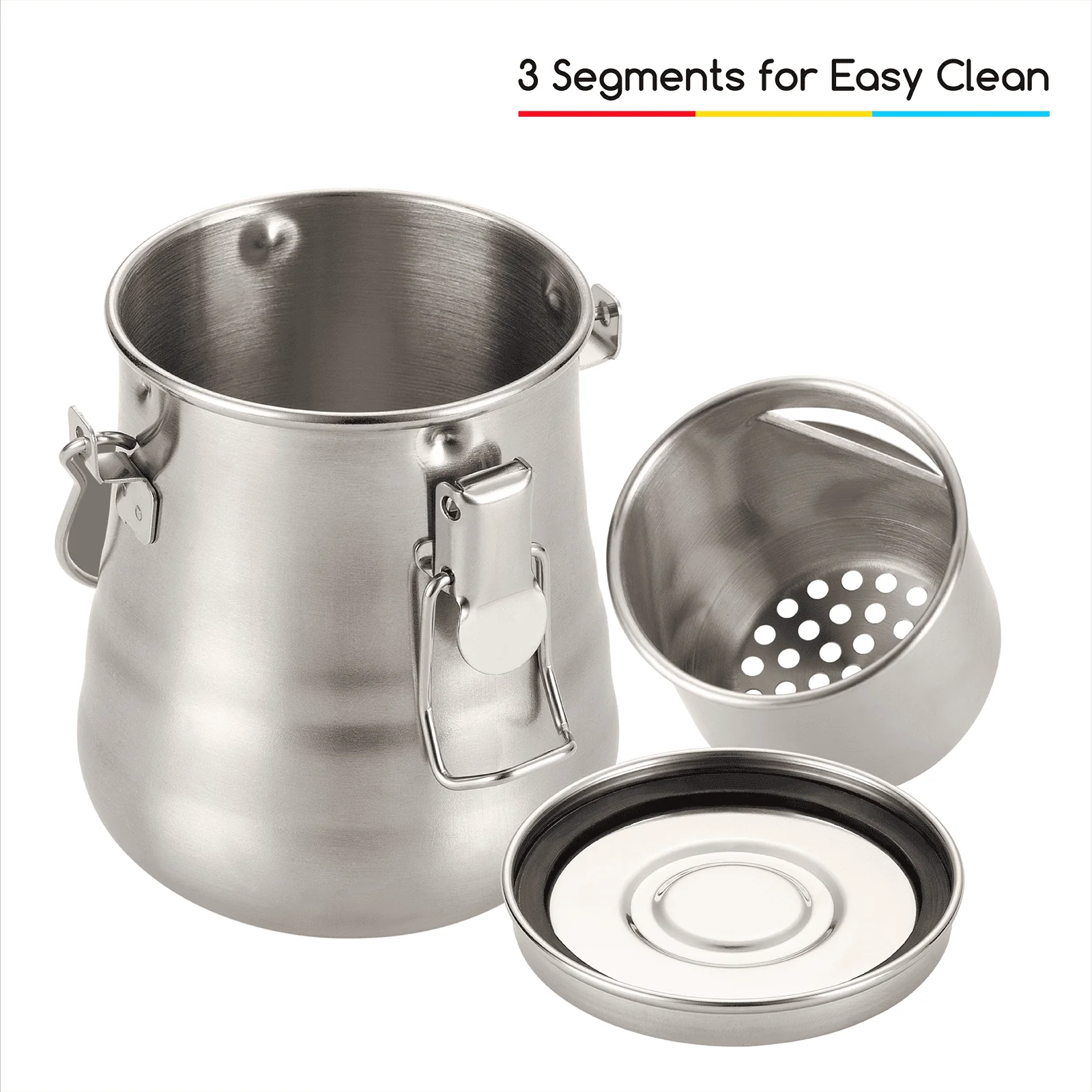 MEEDEN Portable Paint Brush Washer: Airtight Stainless Steel - Medium - Image 3