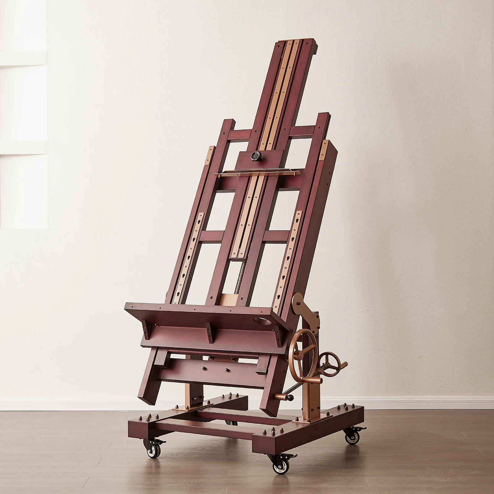 MEEDEN Pro Semi-Automatic Adjustable Large Capacity Mechanized Artwork Easel - DHJ-5 - Image 2