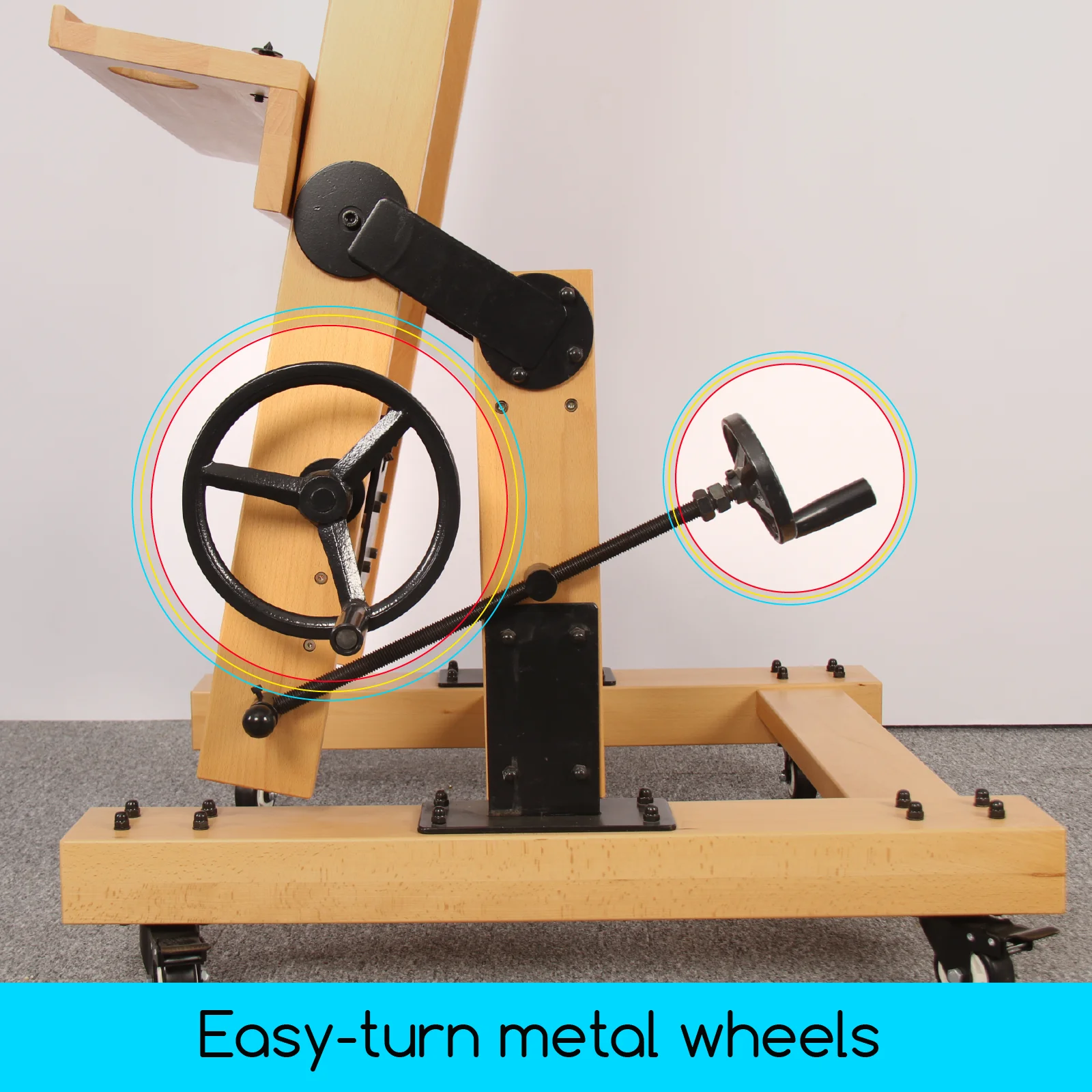 MEEDEN Pro Semi-Automatic Adjustable Large Capacity Mechanized Artwork Easel - DHJ-5 - Image 8