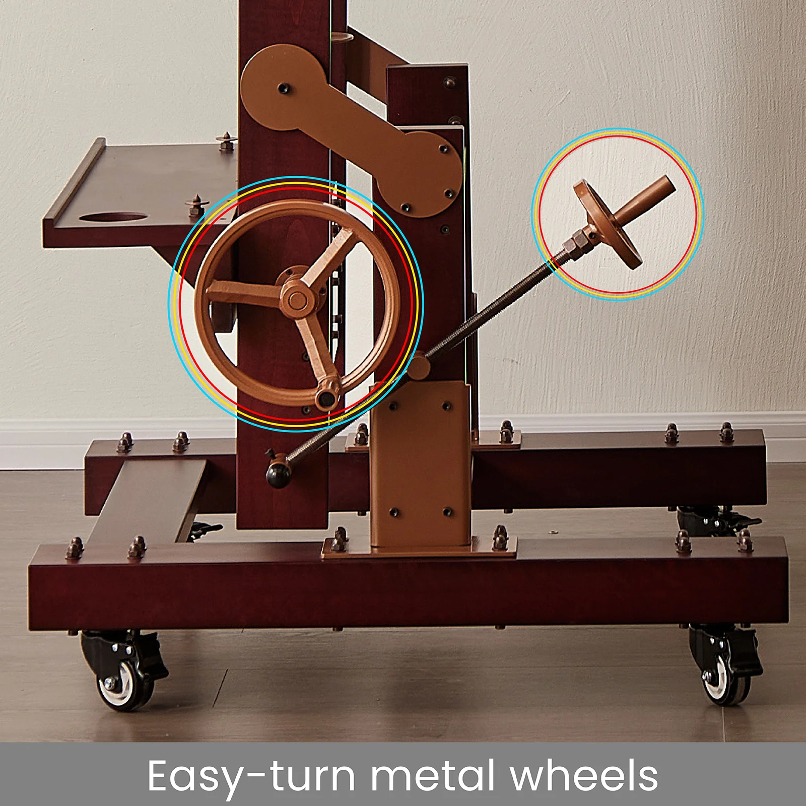MEEDEN Pro Semi-Automatic Adjustable Large Capacity Mechanized Artwork Easel - DHJ-5 - Image 9