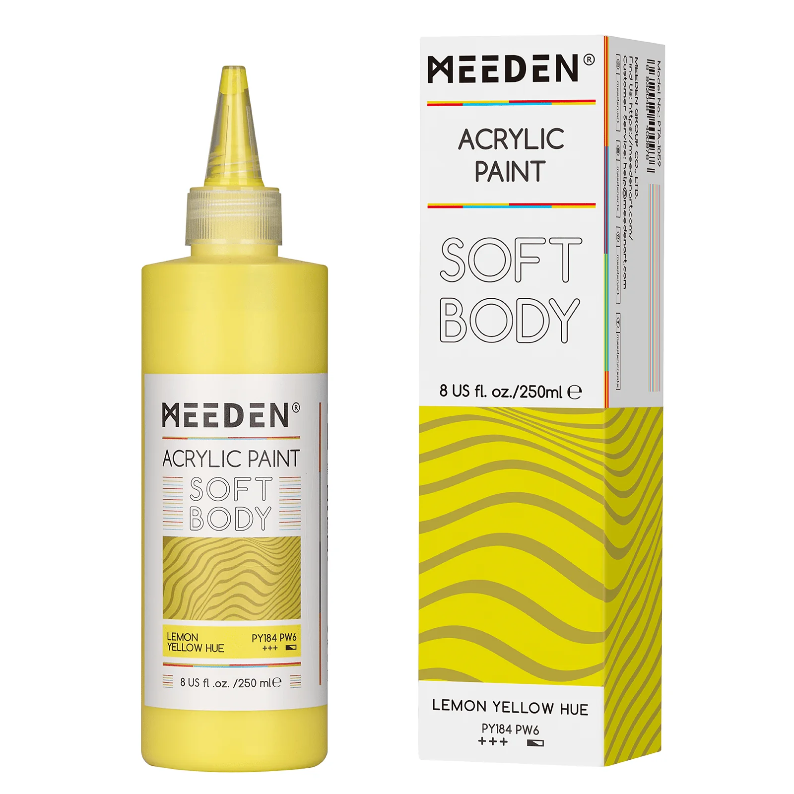 MEEDEN Soft Body Acrylic Paints Set, 37 Colors x 250ml/8.45oz - Image 12
