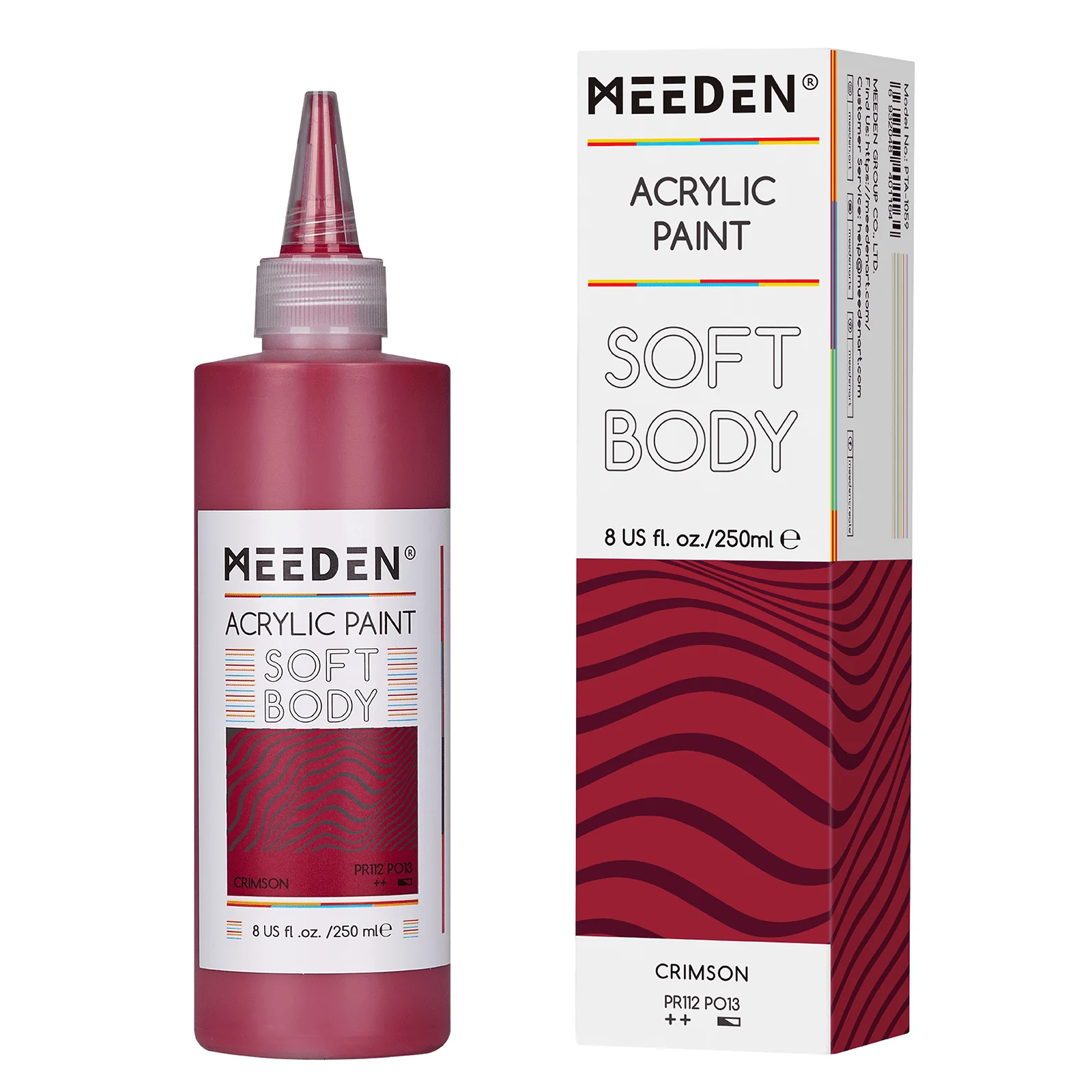 MEEDEN Soft Body Acrylic Paints Set, 37 Colors x 250ml/8.45oz - Image 28
