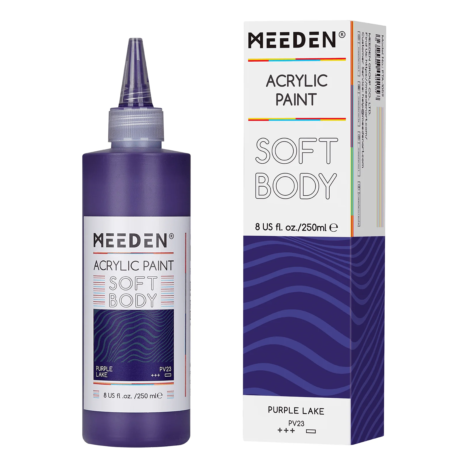 MEEDEN Soft Body Acrylic Paints Set, 37 Colors x 250ml/8.45oz - Image 36