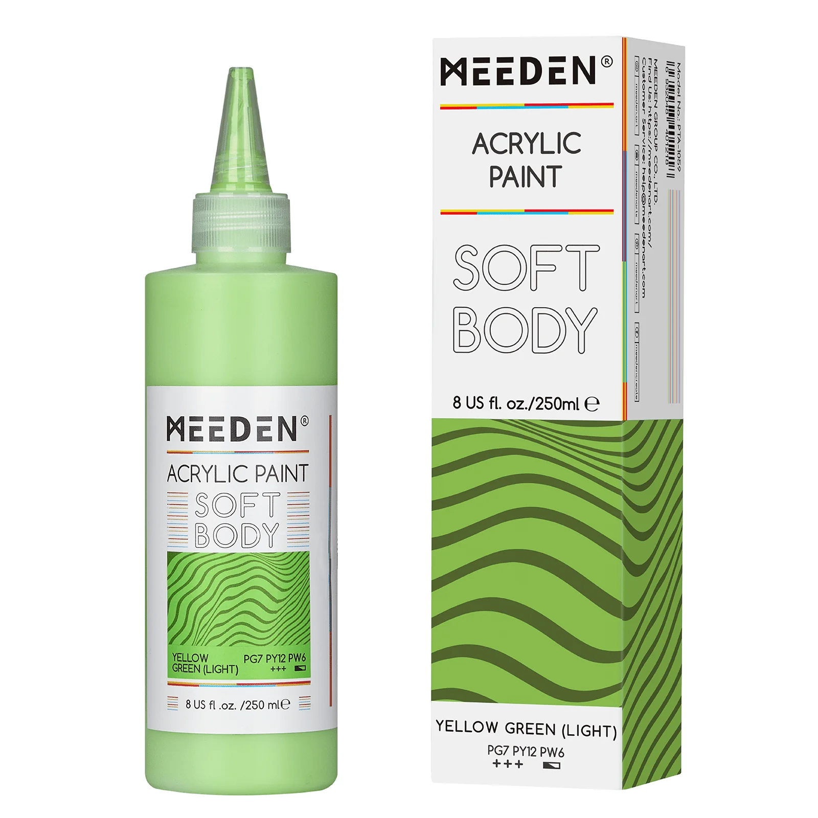 MEEDEN Soft Body Acrylic Paints Set, 37 Colors x 250ml/8.45oz - Image 58