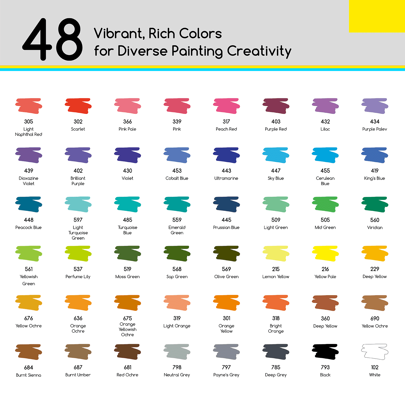 MEEDEN Soft Brush Tip Acrylic Paint Marker – 24 / 48 / 72 Colors - Image 5