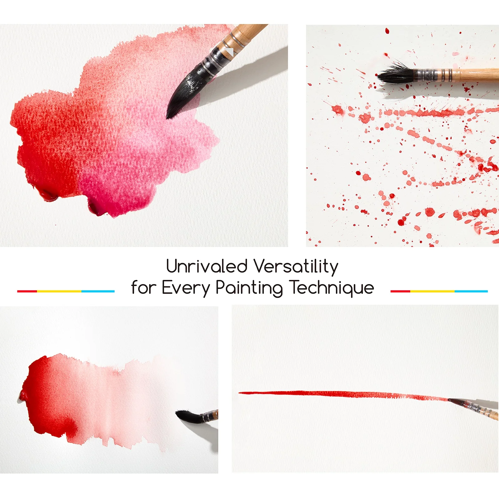 MEEDEN Solid Watercolor and Professional Brushes Set - Image 16