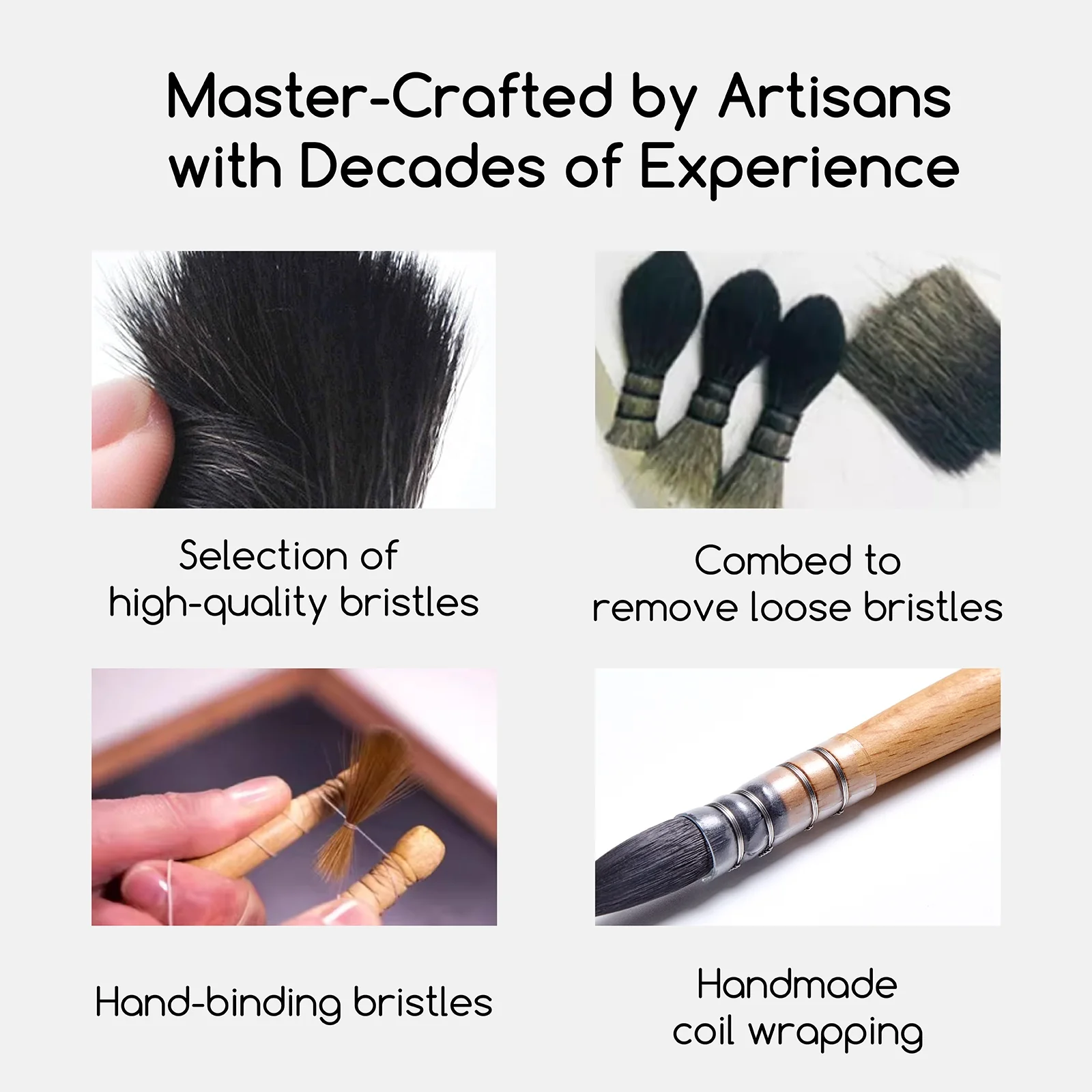 MEEDEN Solid Watercolor and Professional Brushes Set - Image 20