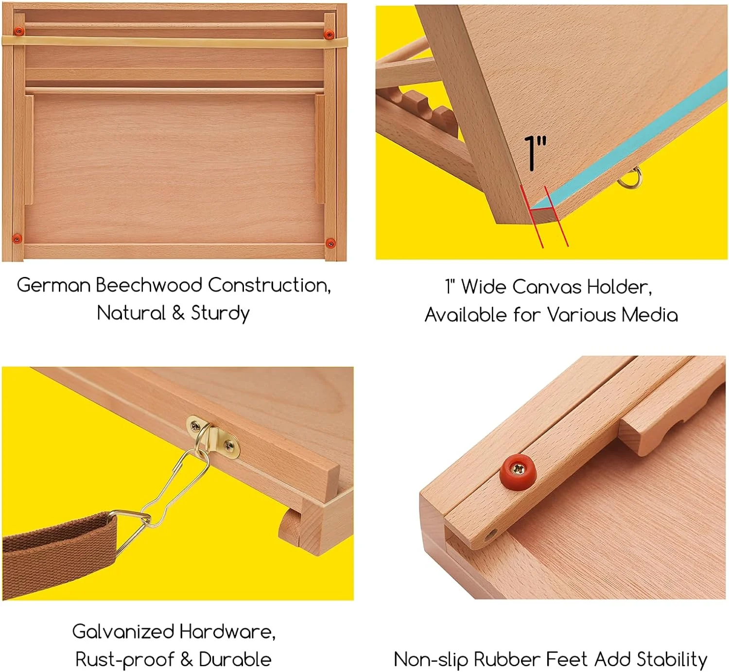 MEEDEN Portable & Adjustable Wood Sketching Board-HJ-A3 - Image 7