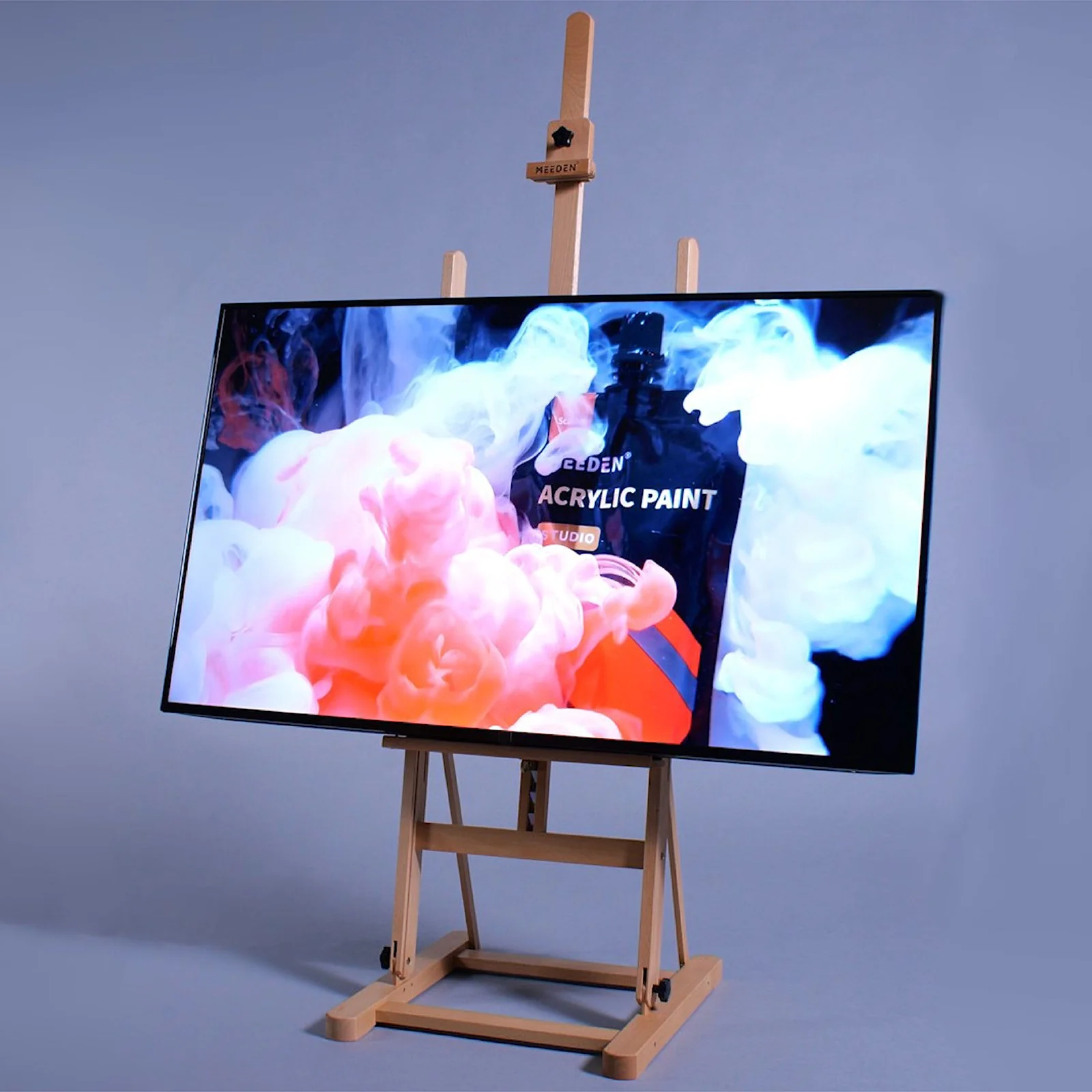 MEEDEN Solid Beechwood H-Frame Art Easel Stand-W02B - Image 9