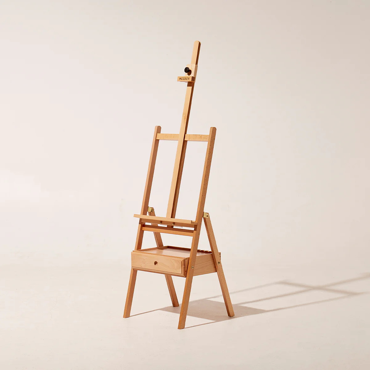 MEEDEN Studio H-Frame Floor Easel with Storage Drawer-HJ-1A